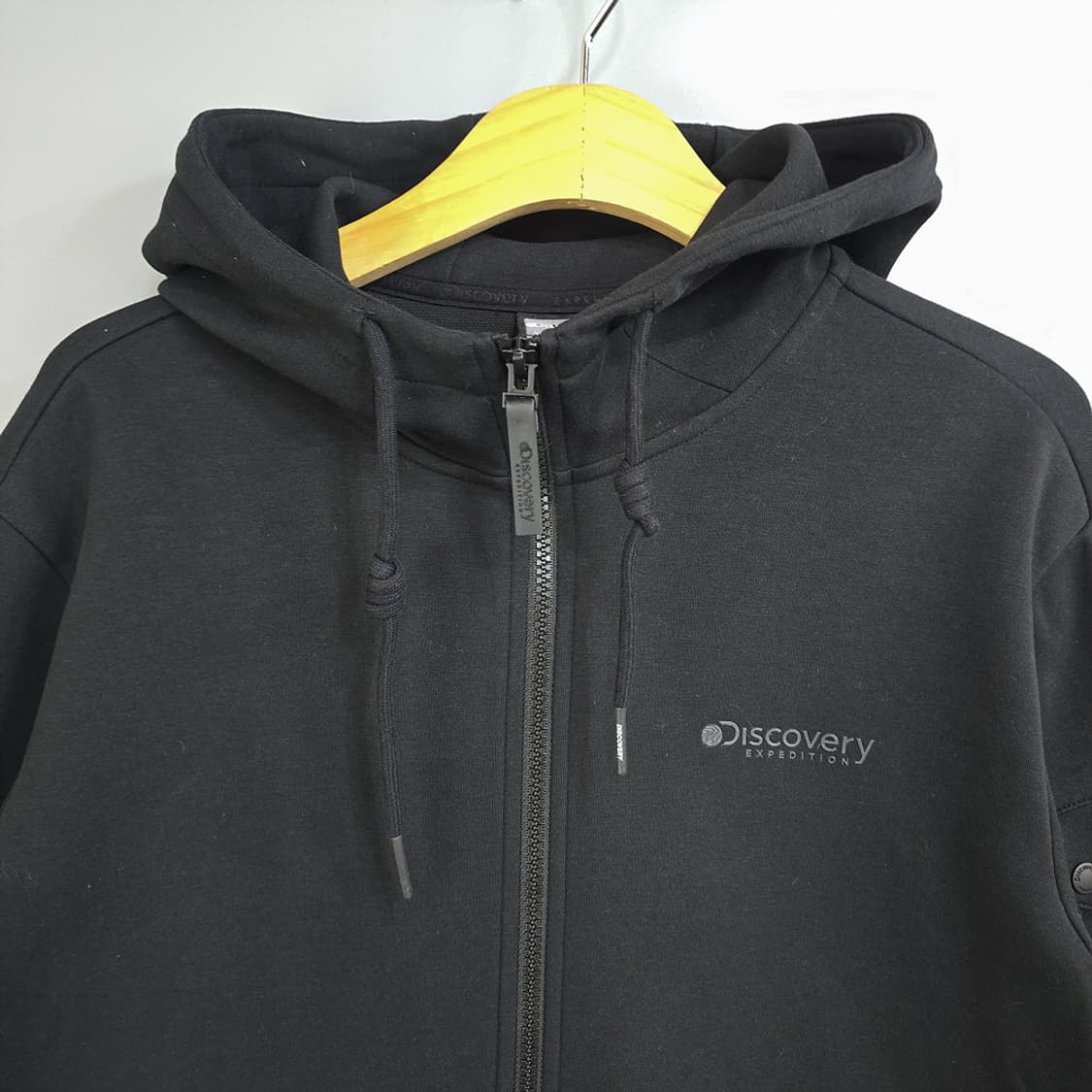 디스커버리 익스페디션 블랙 후드집업 100 상품이미지2