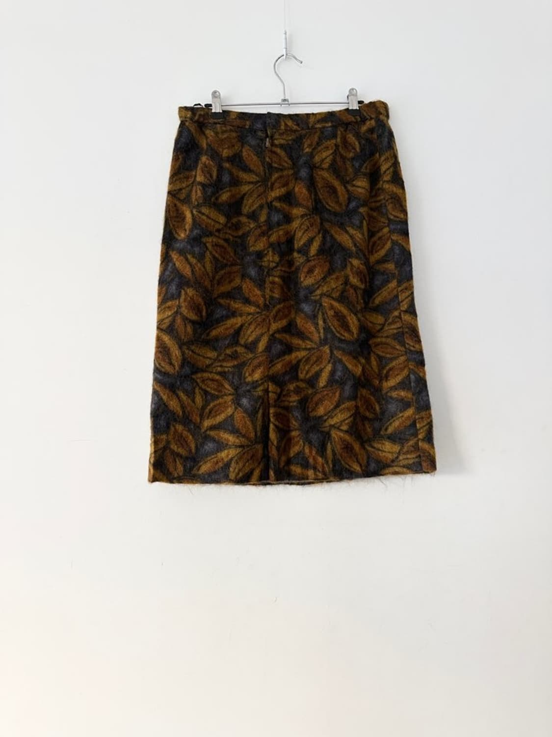 Sunflower leat pattern warm skirt 상품이미지3