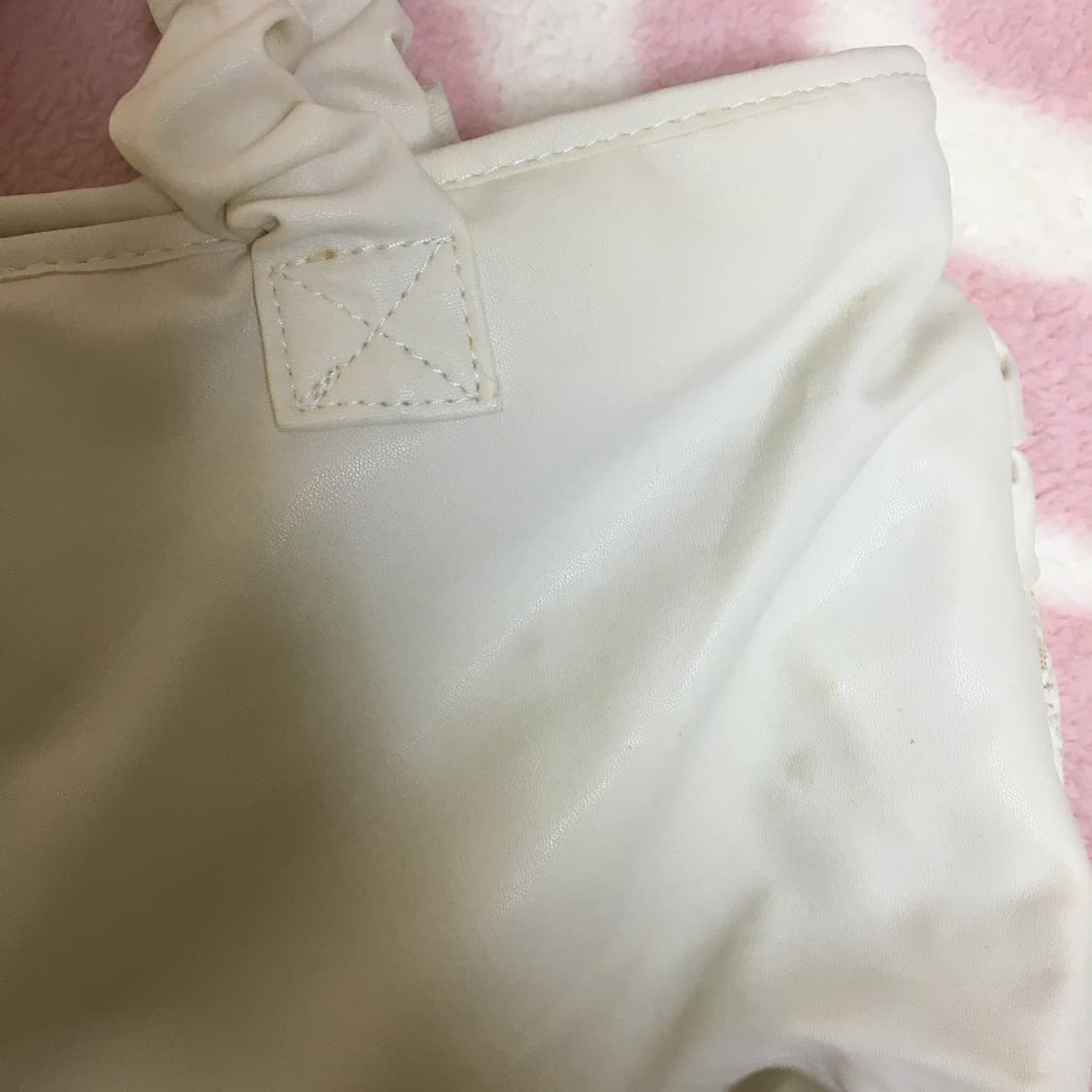 리즈리사 고전 히메가루 리본 레이스 가방 핸드백 라떼가루 히메카지 상품이미지7