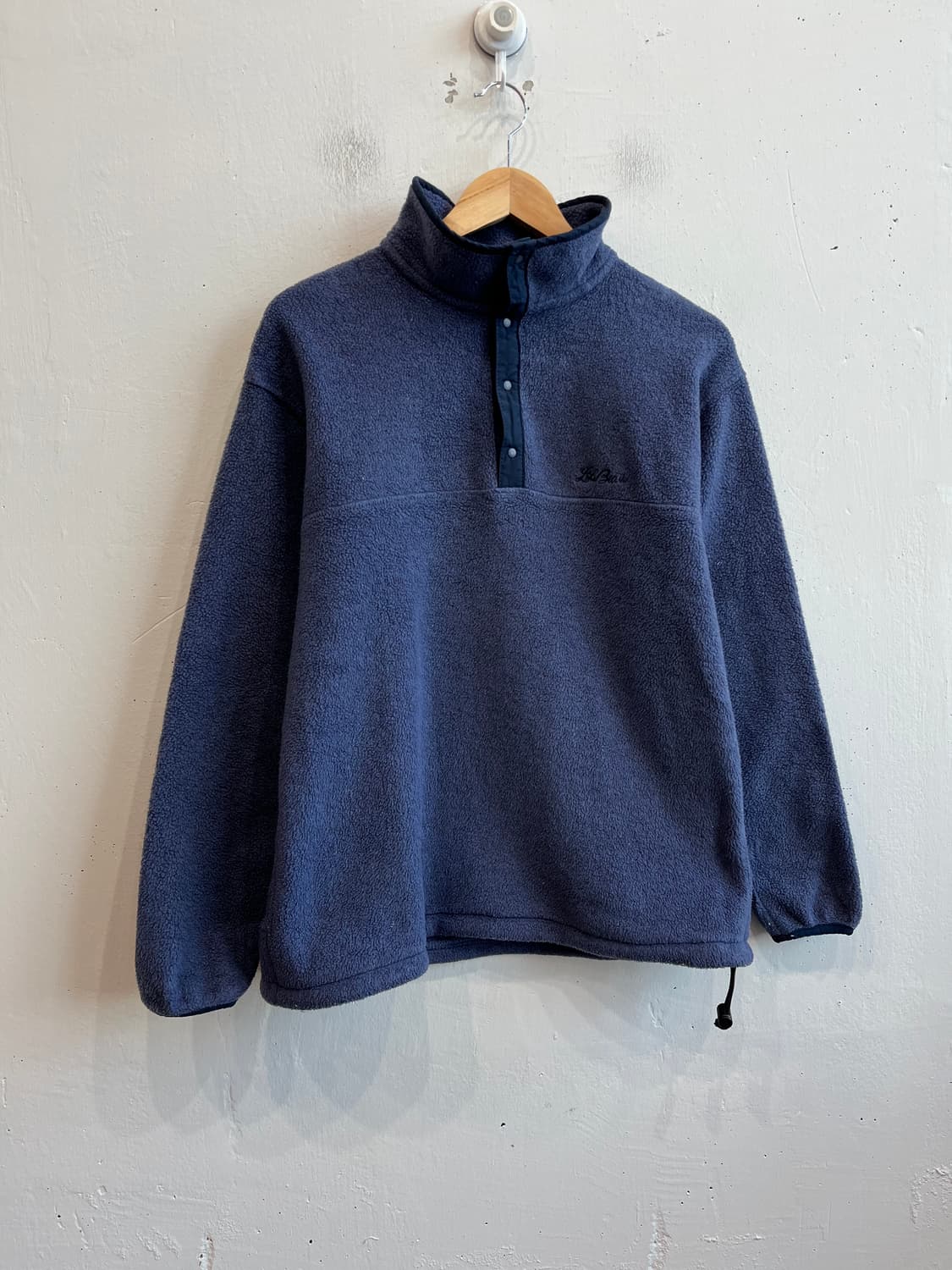 90s 엘엘빈 스냅 풀오버 플리스 Made in USA 상품이미지1