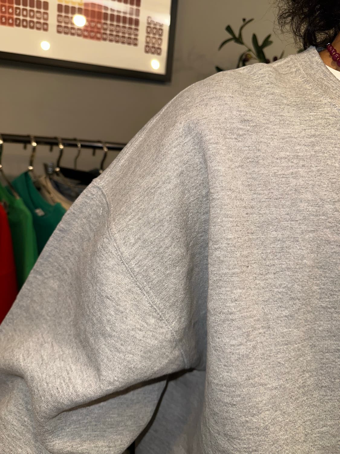 90‘s Russell Athletic grey sweatshirt 상품이미지4