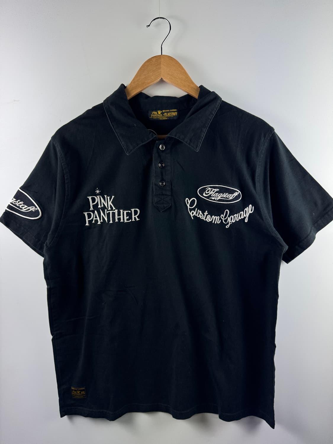 Flag Staff Ｘ  핑크팬더 자수 카라티1768 상품이미지1