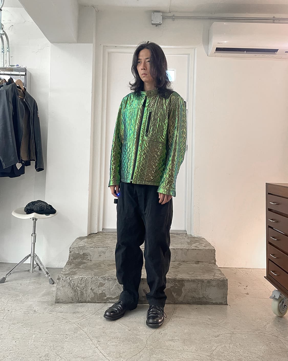 이세이 미야케 14FW 리버시블 퀼티드 울 자켓 / 3 상품이미지10