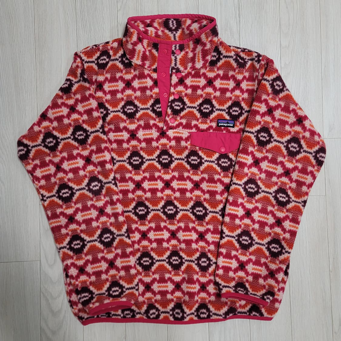 [우먼M] <상태A급> 파타고니아 신칠라 헤비웨이트 아즈텍 상품이미지1