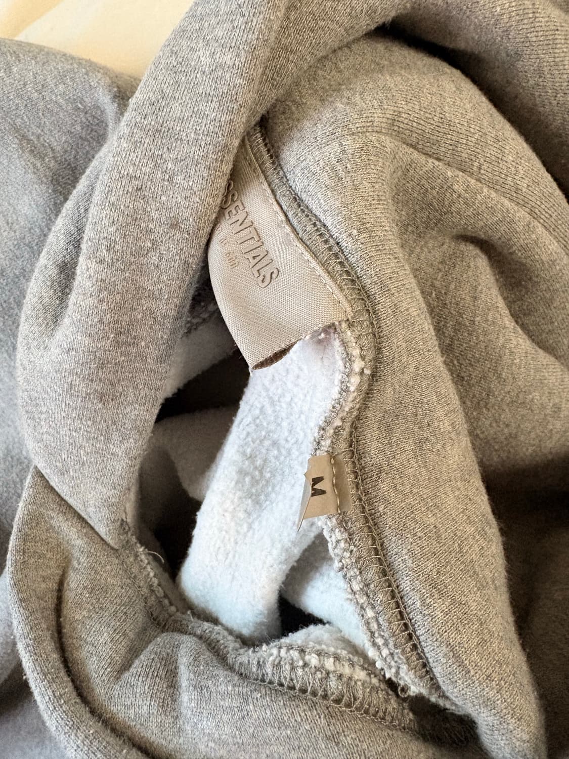 에센셜 후드 다크 오트밀 M사이즈 상품이미지2