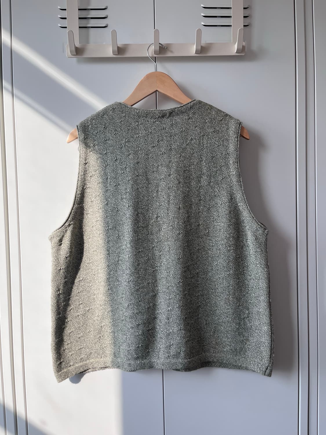 Cotton country 눈사람 니트 조끼 상품이미지8