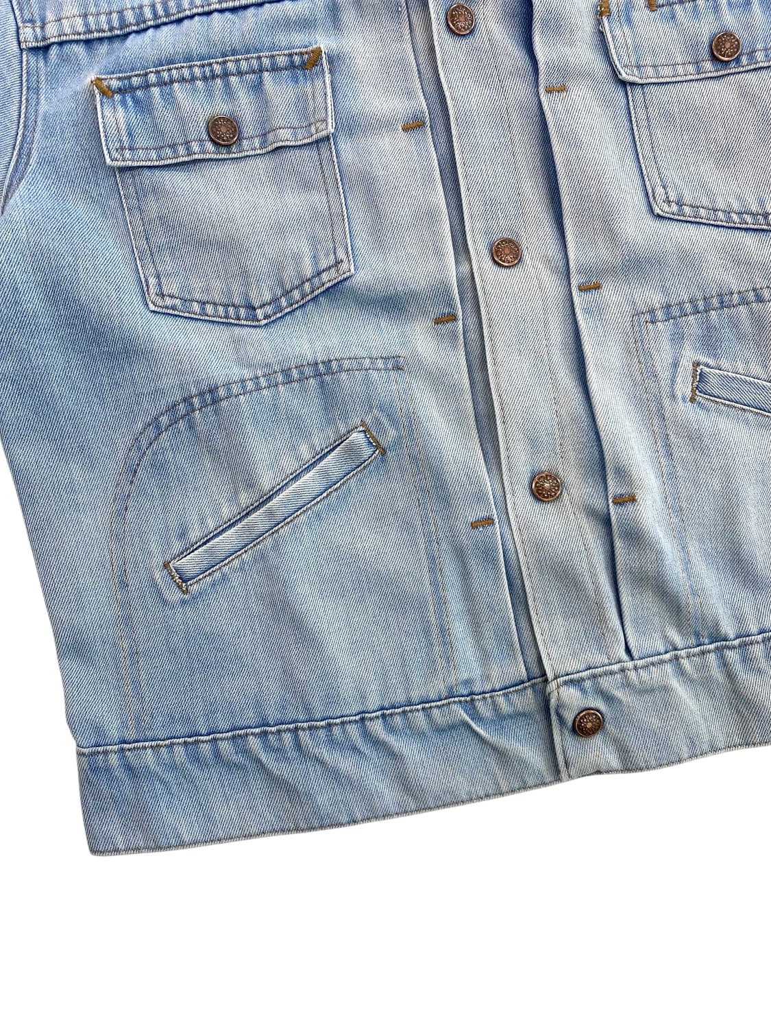 70's JC Penney 셀비지 데님 자켓 상품이미지5