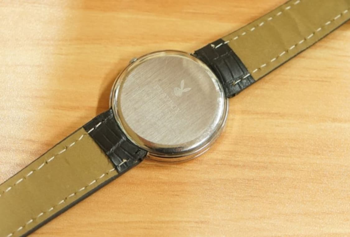 80s 플레이보이 라운드 프레임 쿼츠 시계 상품이미지5