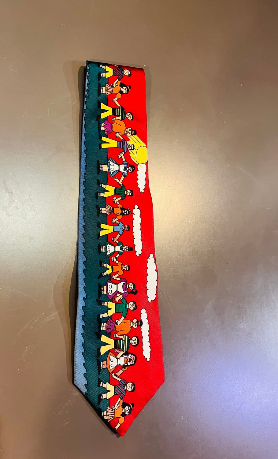 세이브 더 칠드런 실크 넥타이(미국제) 상품이미지1