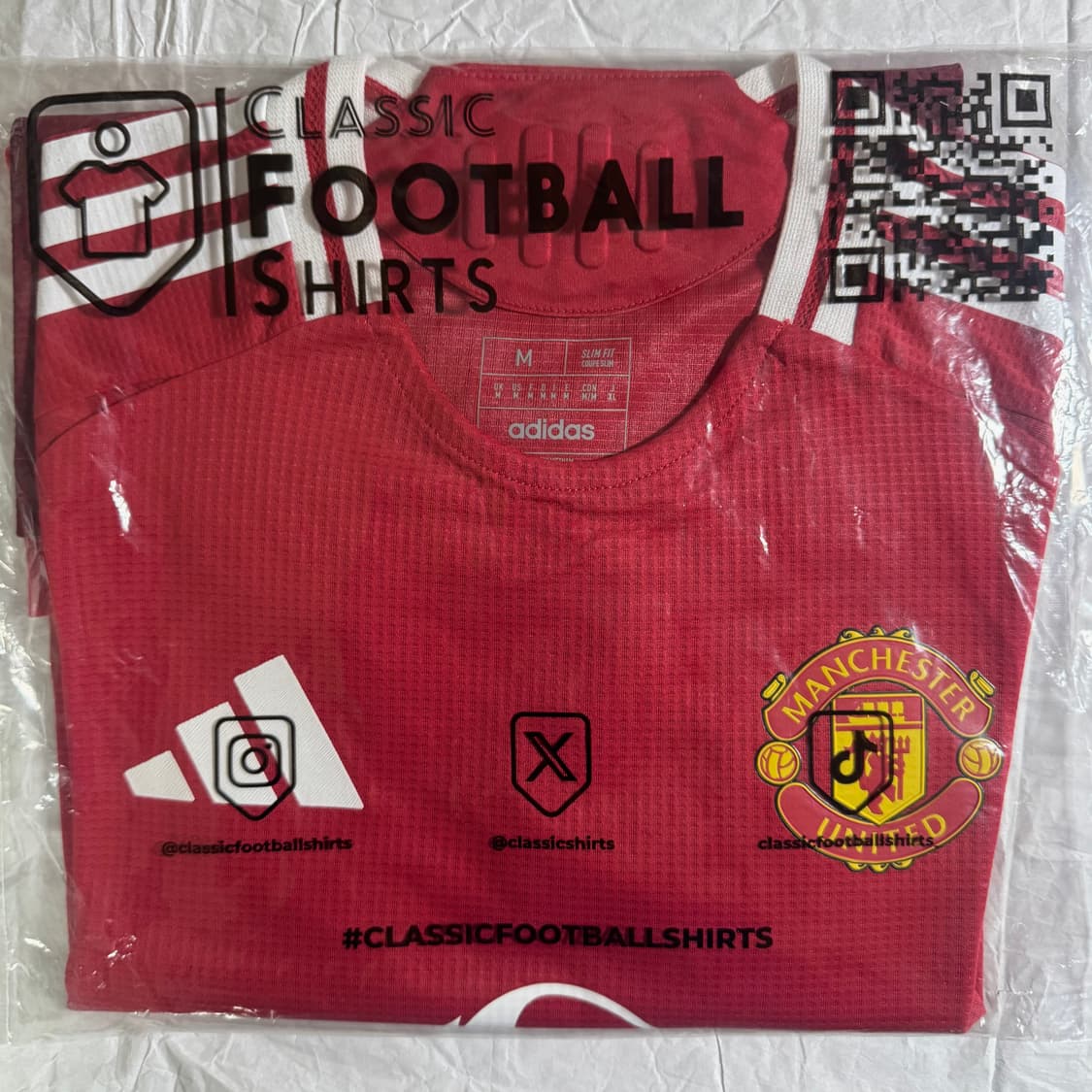 24-25 맨체스터 유나이티드 홈 선수지급용 유니폼 상품이미지1