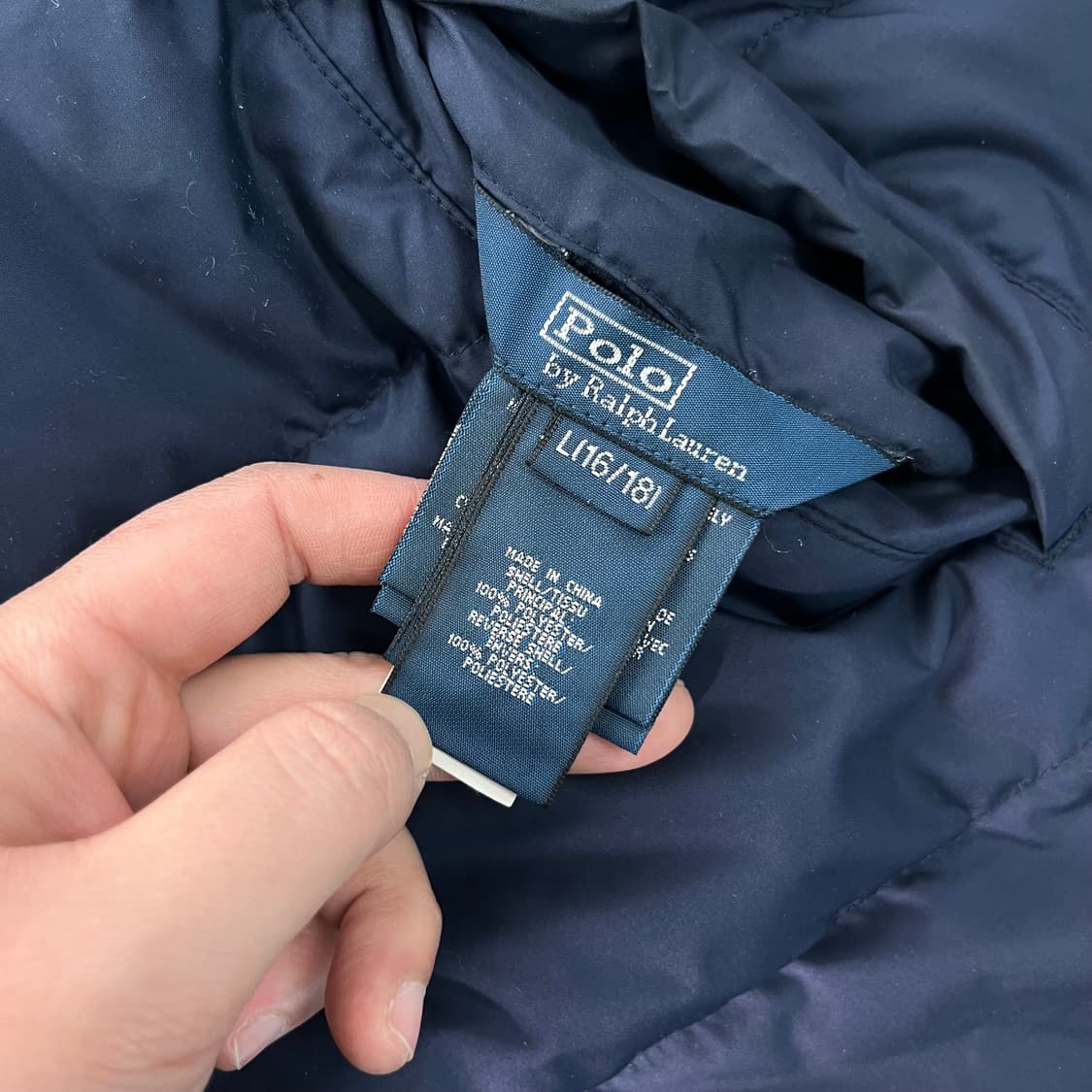 95 폴로 랄프로렌 리버시블 스몰로고 구스 패딩조끼 상품이미지8