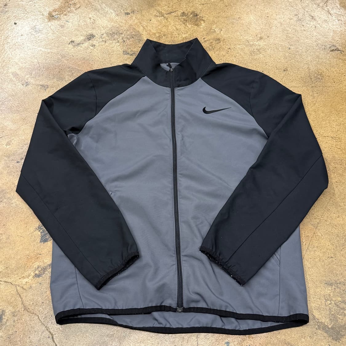 [정품/M] 나이키 블랙 그레이 바람막이 자켓 b19 상품이미지2