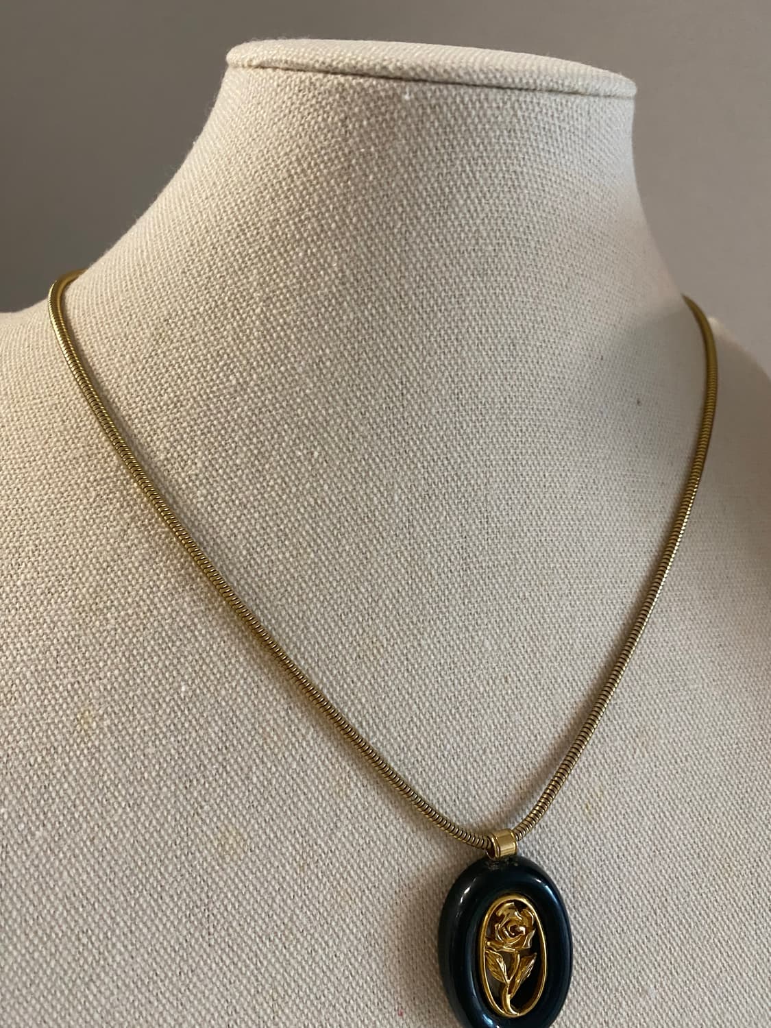 빈티지 로즈 골드 팬던트 목걸이 상품이미지4