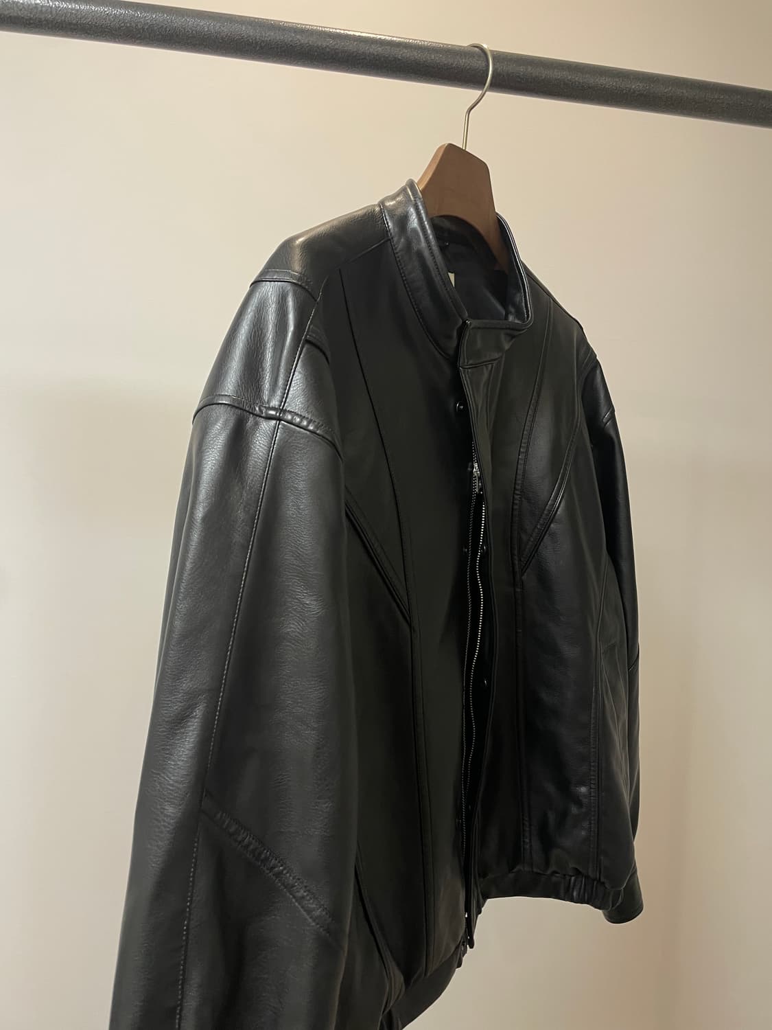 (L) 인사일런스 투웨이 디바이드 에코 레더 점퍼 상품이미지2