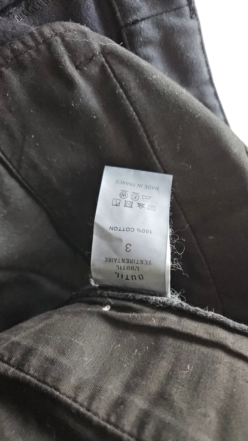 [3] 우틸 outil 블랙 몰스킨 팬츠 상품이미지9