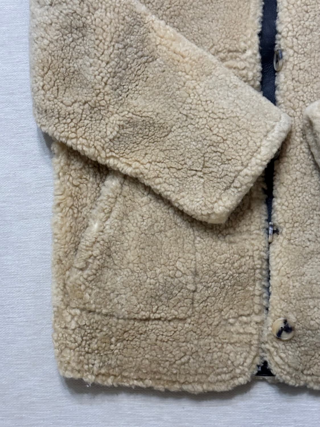 더바넷 시어링 무스탕 자켓 상품이미지5