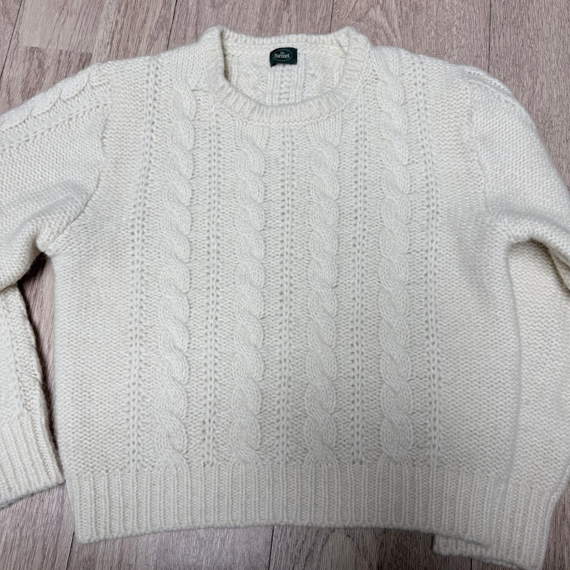 더바넷 꽈배기 니트 상품이미지2