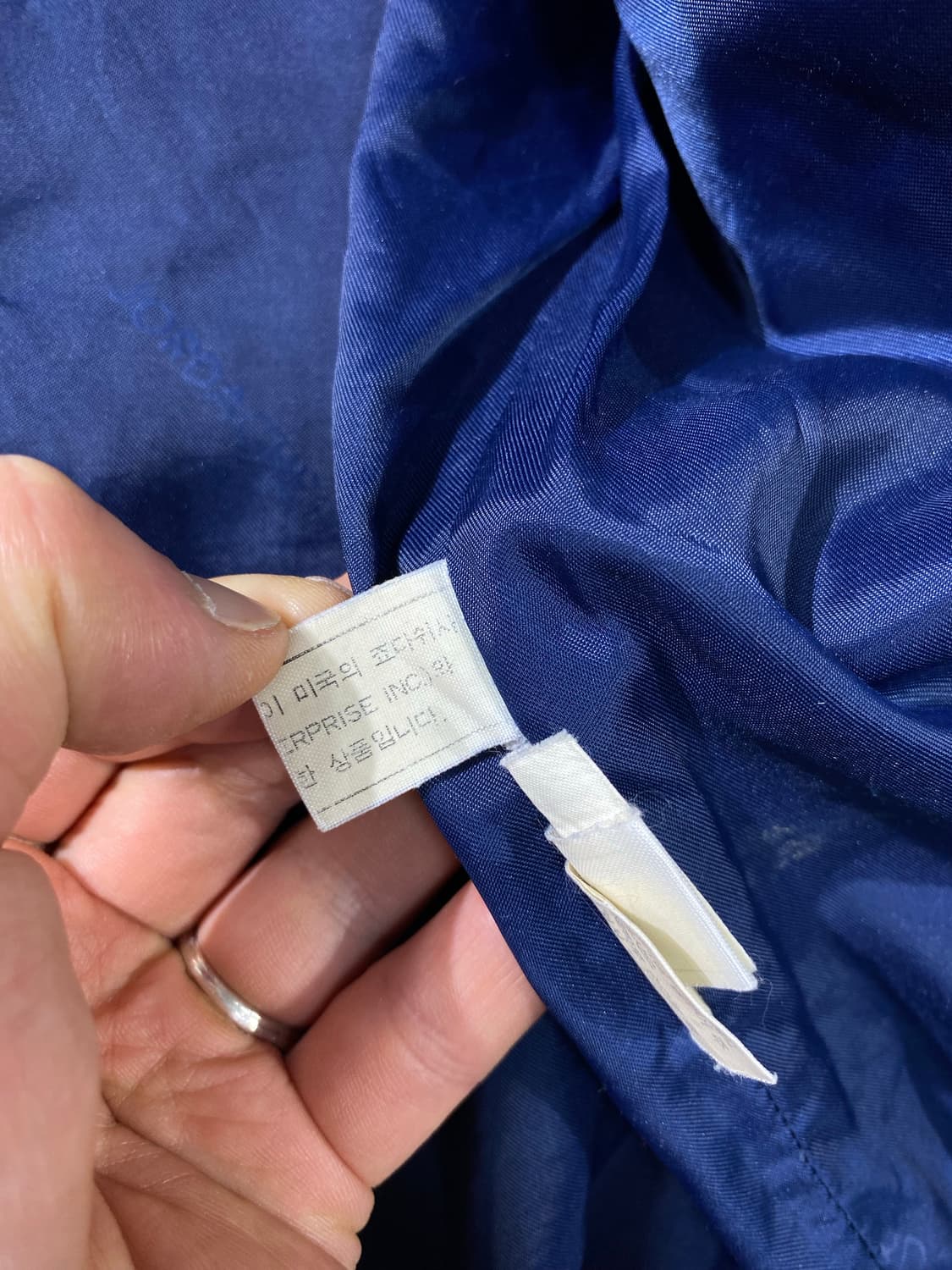 [L] 90s Jordache 조다쉬 빈티지 데님 봄버자켓 상품이미지9