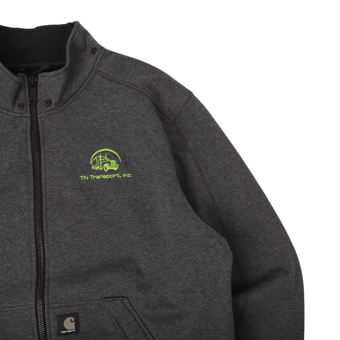 칼하트 챠콜 헤비 코튼 쉘 자켓 상품이미지2