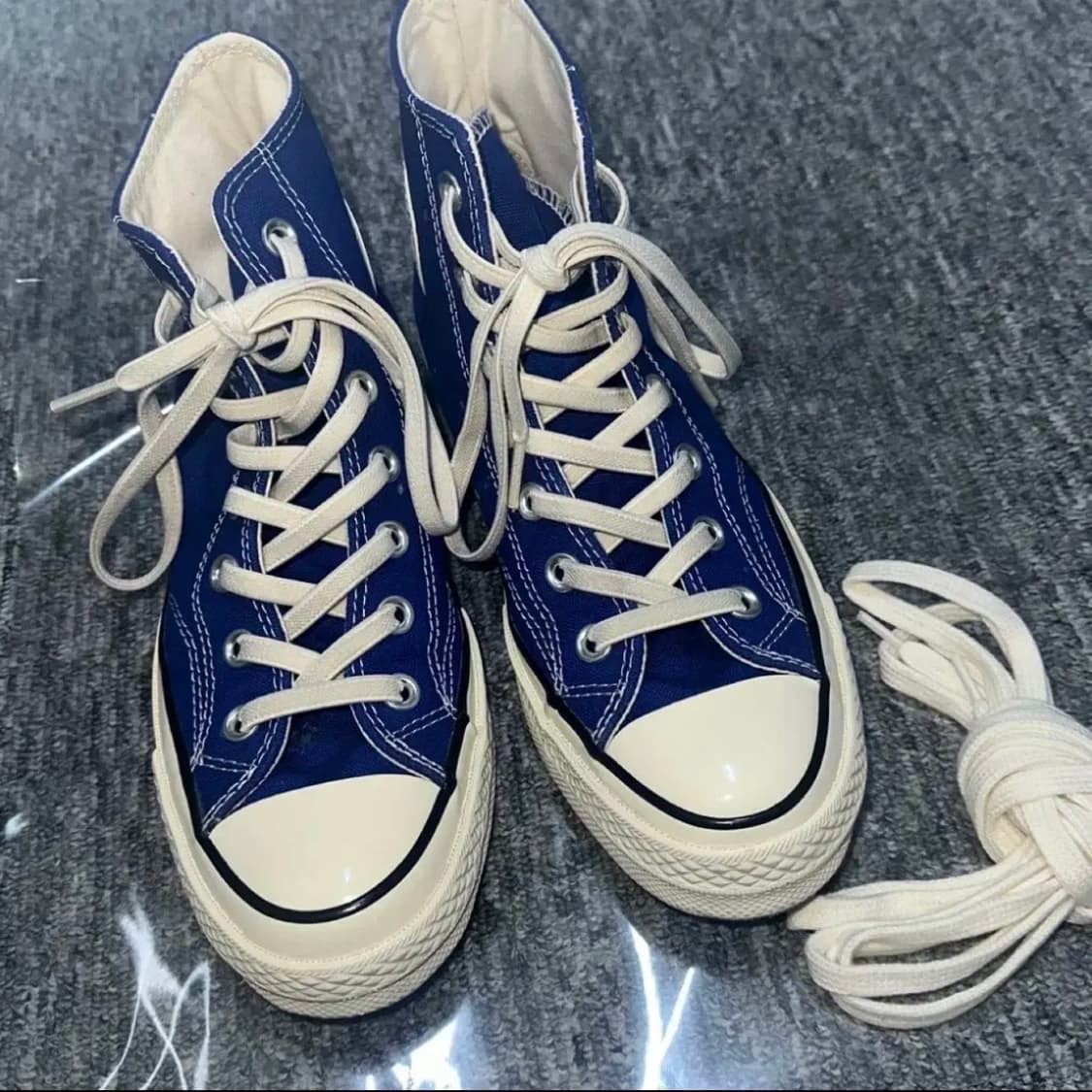 컨버스 하이 척 테일러 235사이즈 블루 상품이미지1