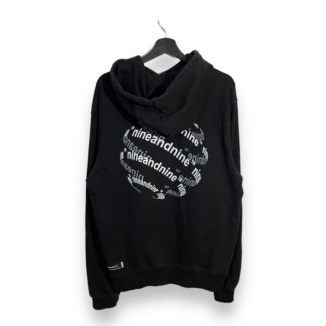 나인앤나인 프린팅 후드티 상품이미지2