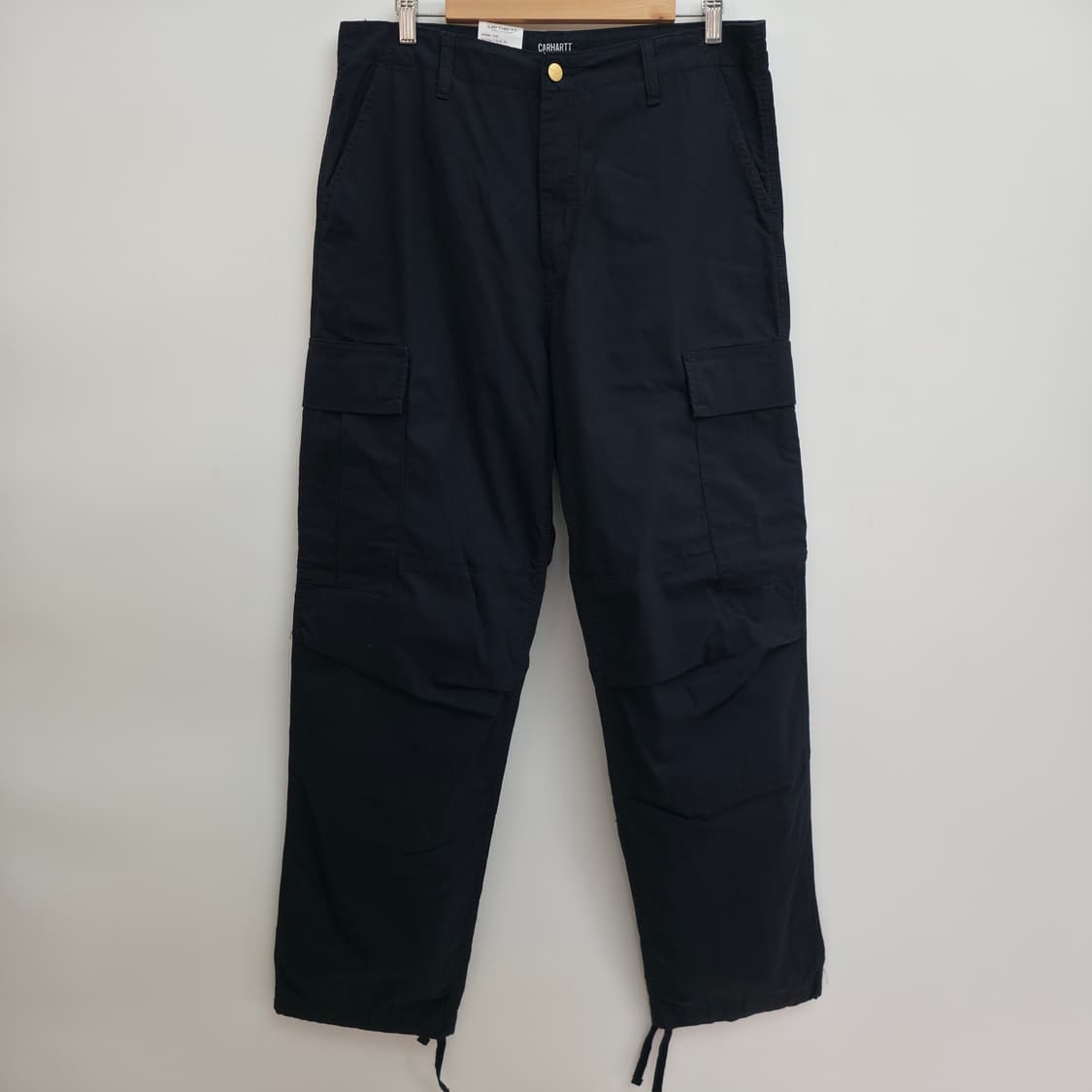[32/32] [새상품] 칼하트 wip 블랙 카고 팬츠 상품이미지1