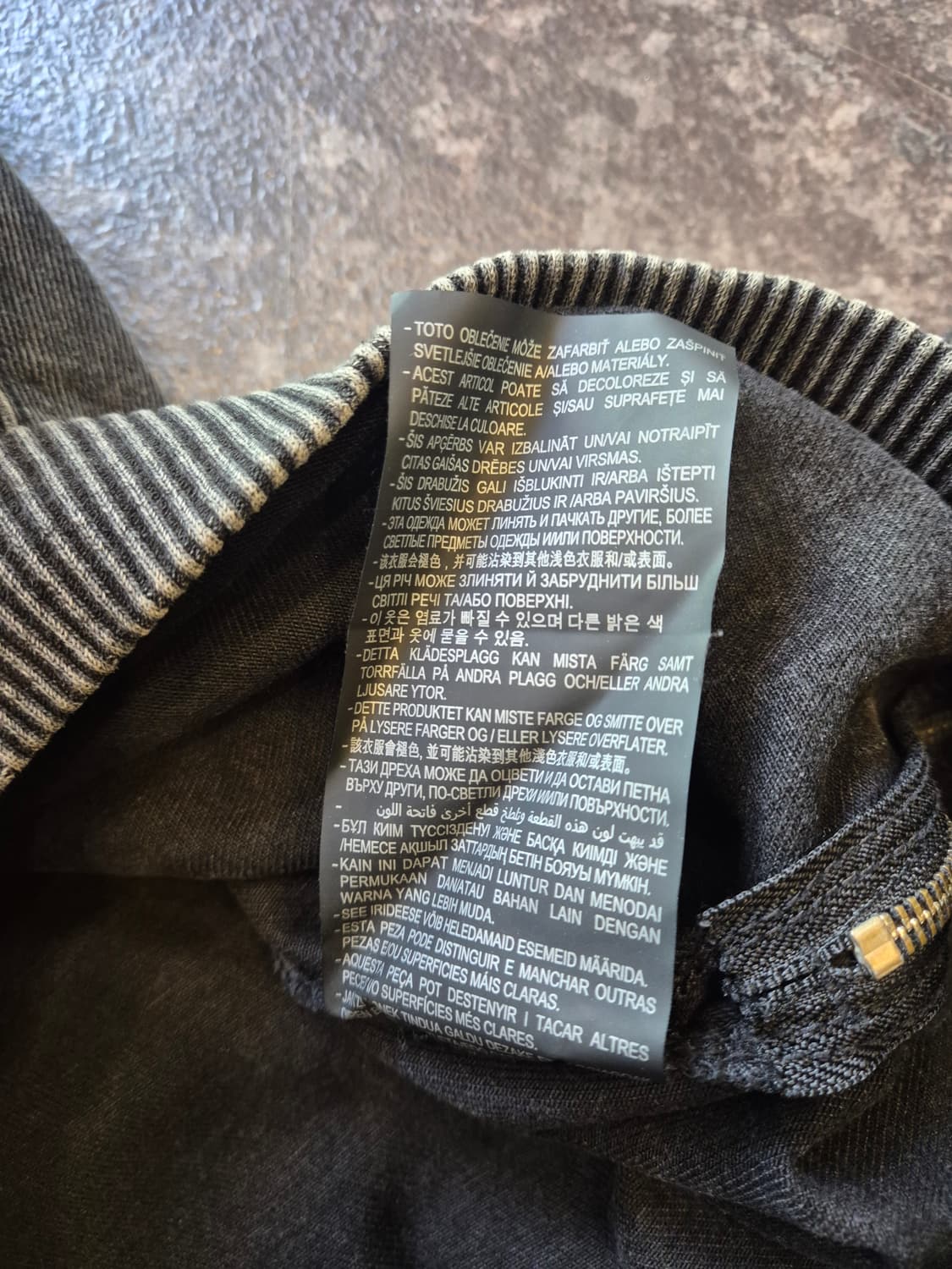 ZARA 워싱 맨투맨 - L 상품이미지5