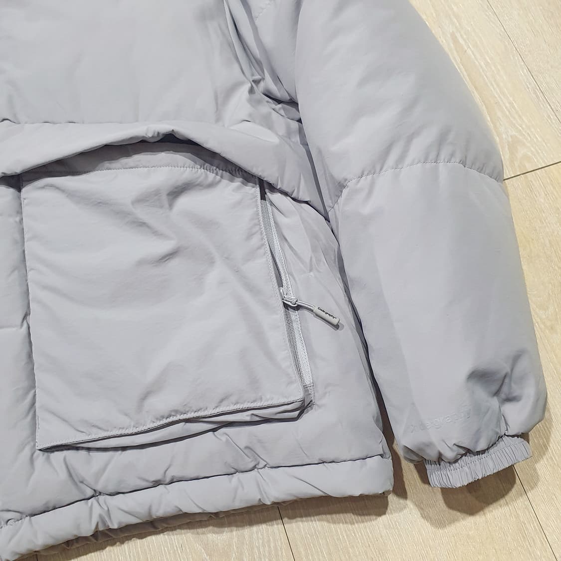 코드그라피 덕다운 후드 숏패딩 L 105~110 상품이미지3