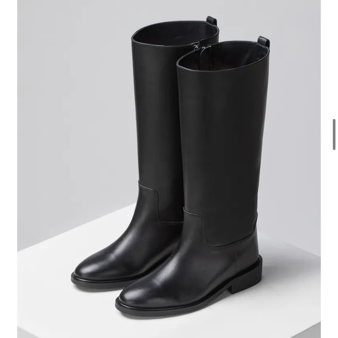 [실착1회] 아카이브앱크 에센셜 롱부츠 37 상품이미지1