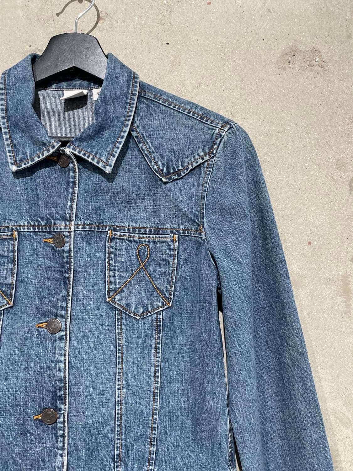 아르마니 익스체인지 중청 데님 씬 자켓 상품이미지3