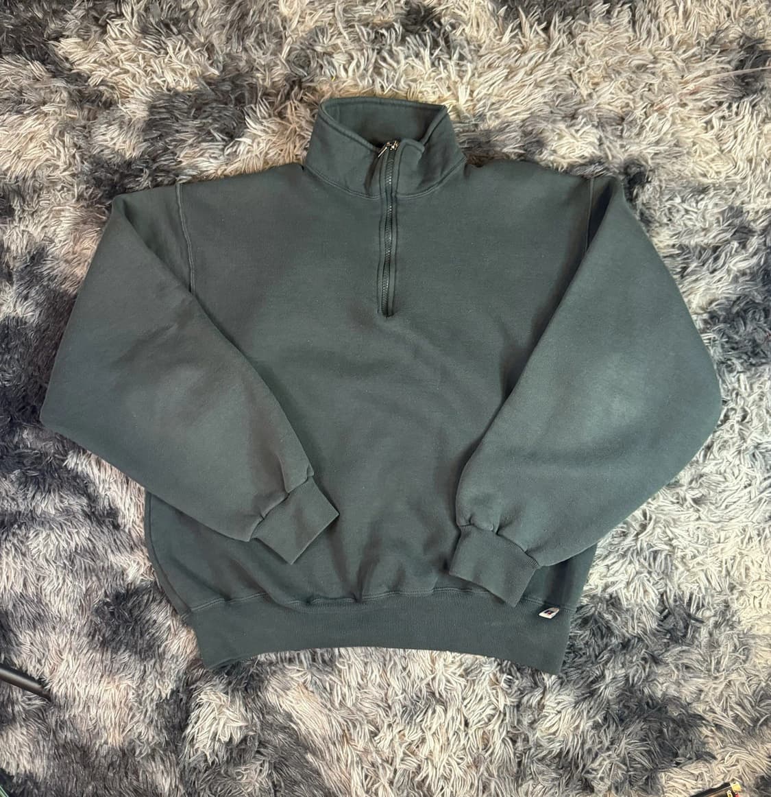 러셀 애슬레틱 빈티지 쿼터 집 스웻셔츠 상품이미지1