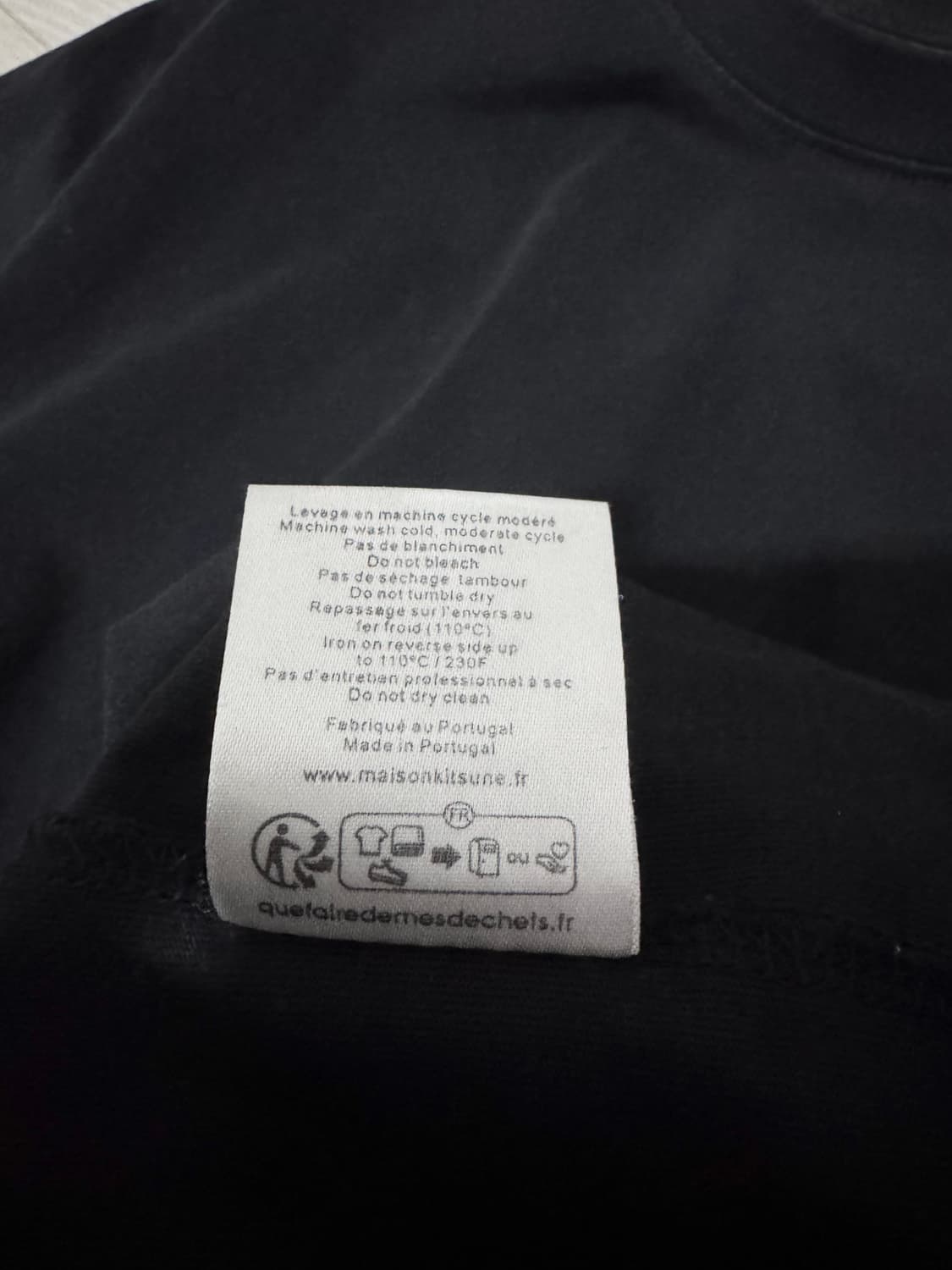 L 메종키츠네 스피디 폭스 패치 반팔티 상품이미지5