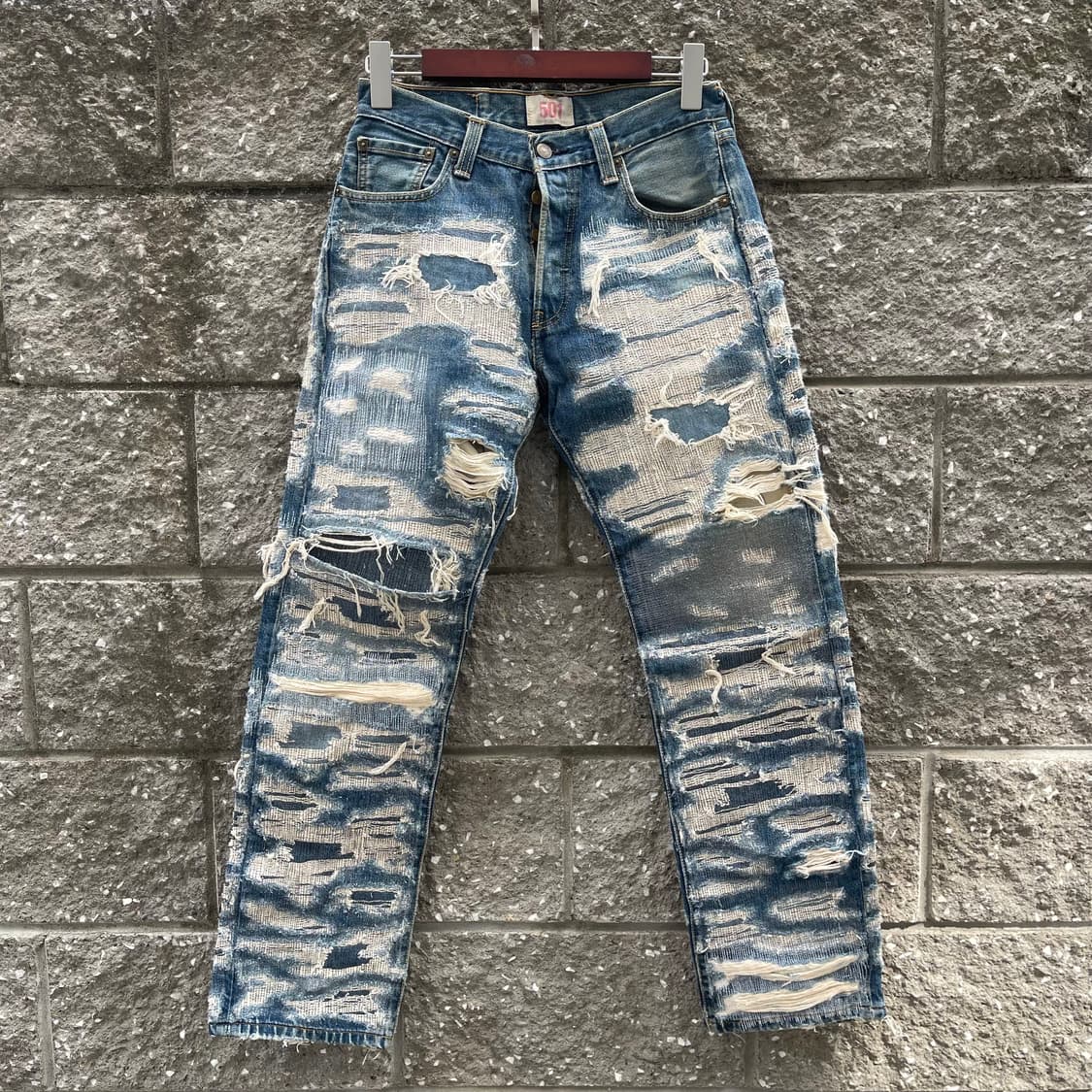 [29x30] 리바이스 501 언더커버맛 커스텀 데님팬츠 상품이미지1