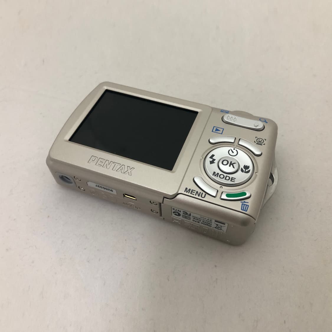 (미품, 박스셋) pentax 펜탁스 옵티오 E70 빈티지카메라 상품이미지6