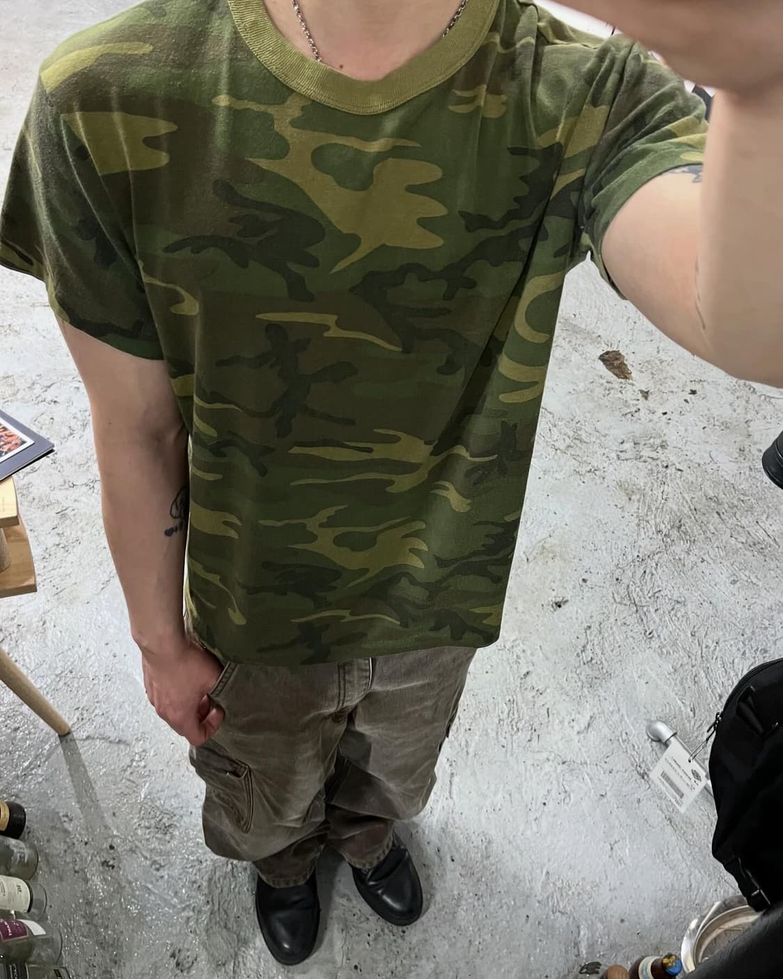 90s vtg camouflage tee 🇺🇸 상품이미지1