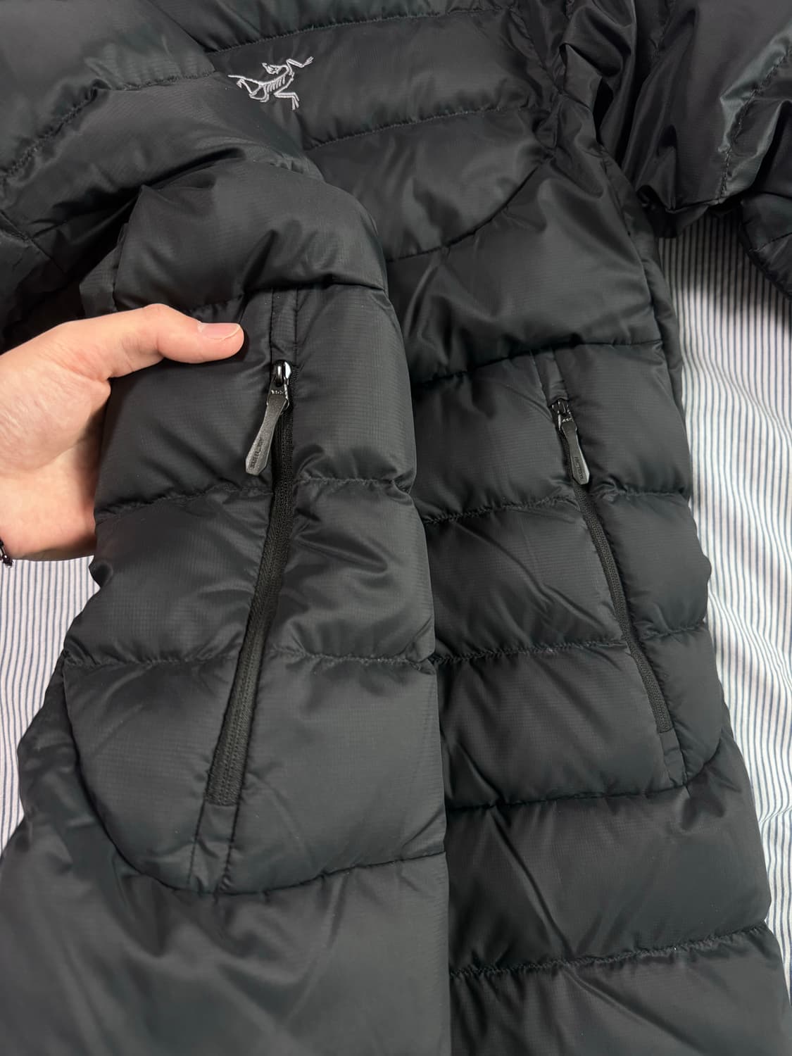 (SS급) 아크테릭스 토륨 후디 블랙 M 상품이미지7