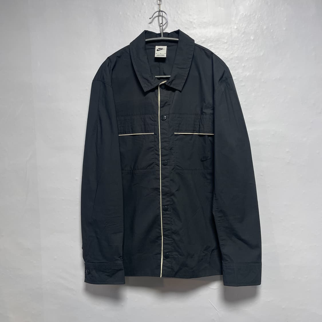 나이키 스타일 에센셜 우븐 나일론 버튼 자켓 상품이미지1