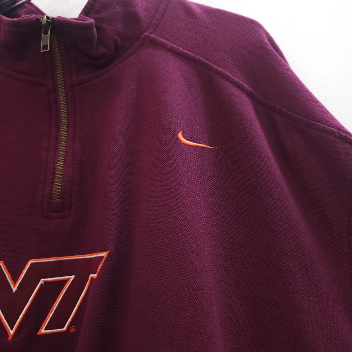 나이키 팀라인 VT컬리지 기모 반집업 스웻셔츠 상품이미지3