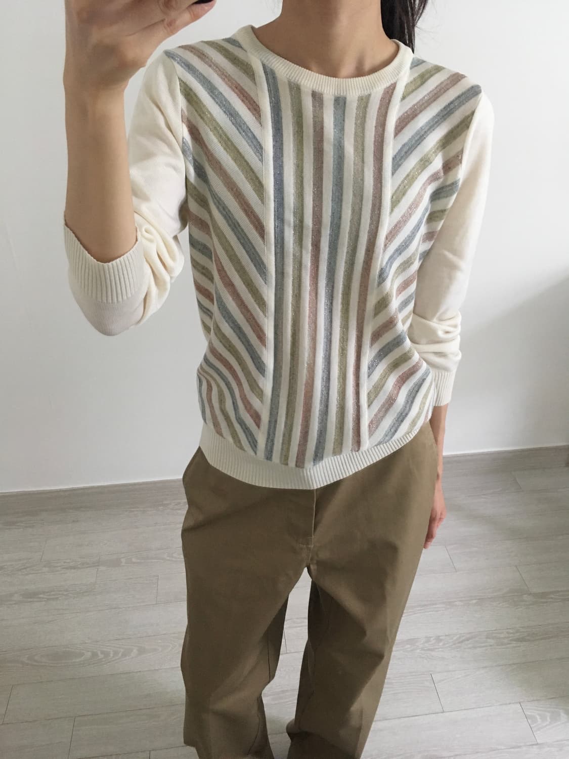 Glitter line knit top 상품이미지9