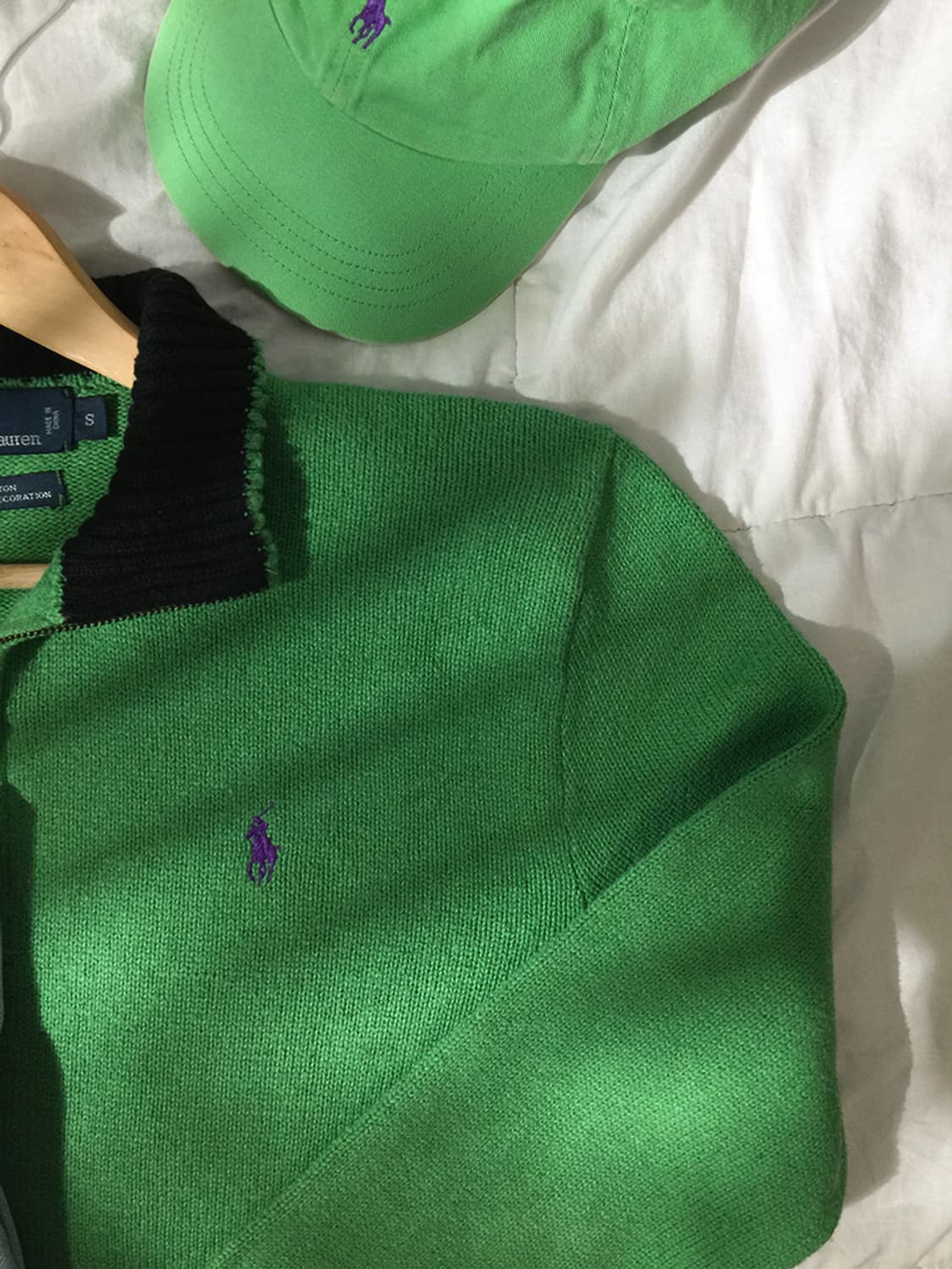 (MAN) 폴로랄프로렌 반집업 니트스웨터 L 상품이미지2