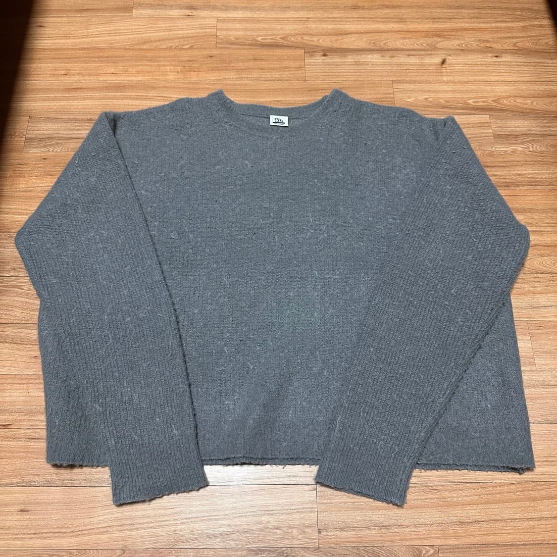 뤡코즈 틸레이트 니트 그레이 m 상품이미지1