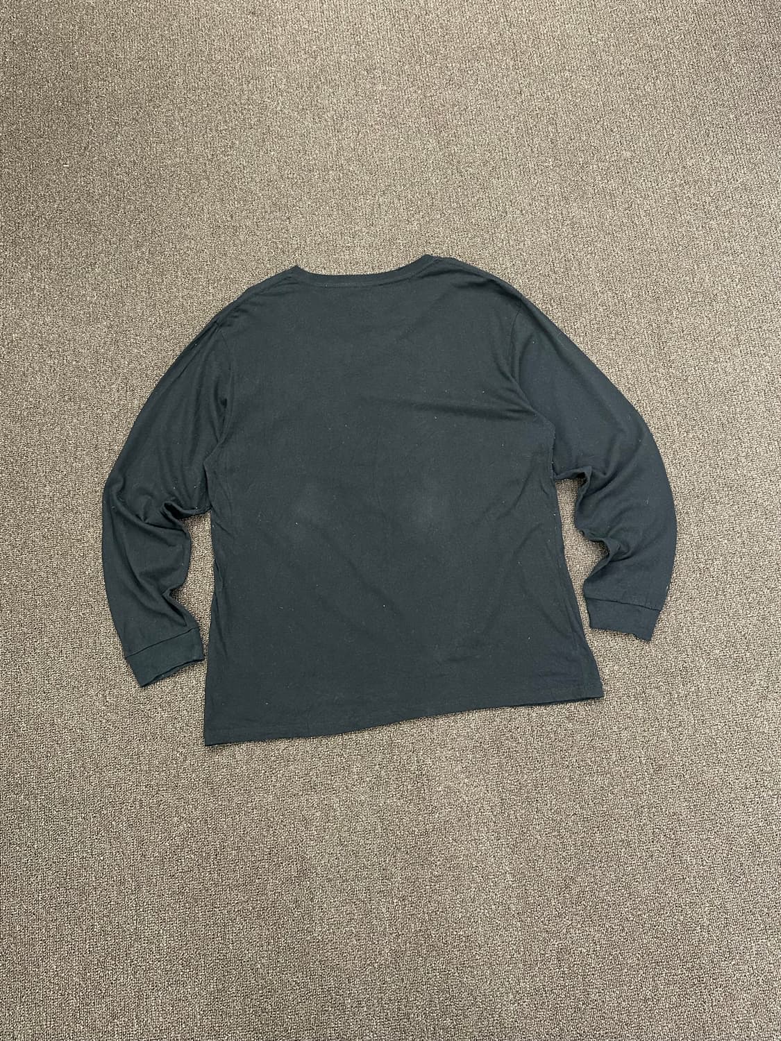 4L)Rolling Stones vintage 프린팅 블랙 롱슬리브 상품이미지5