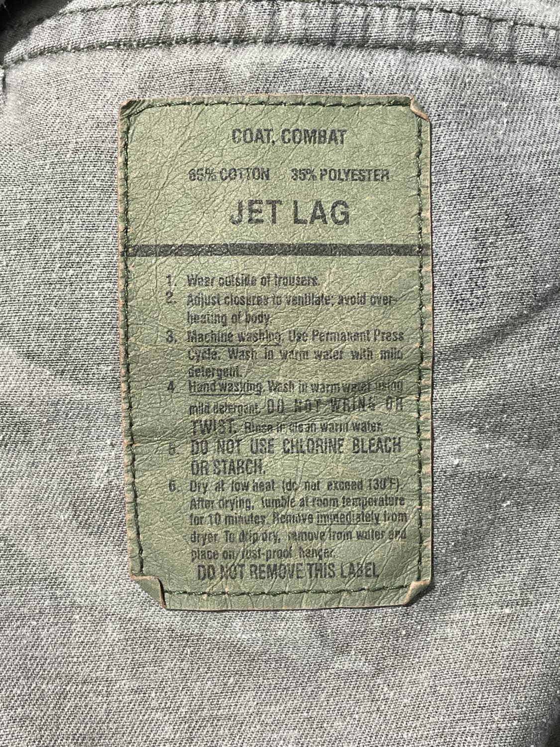 빈티지 밀리터리 BDU 야상 필드 자켓 상품이미지7