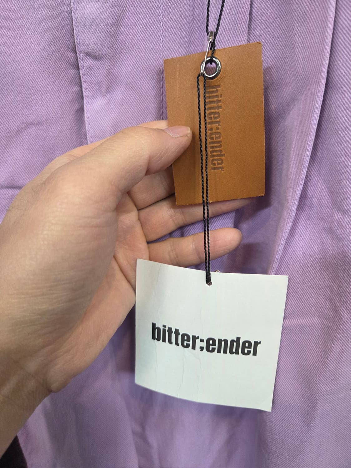 비터앤더 핀턱 와이드 팬츠 대략 23 24 실측확인 상품이미지5