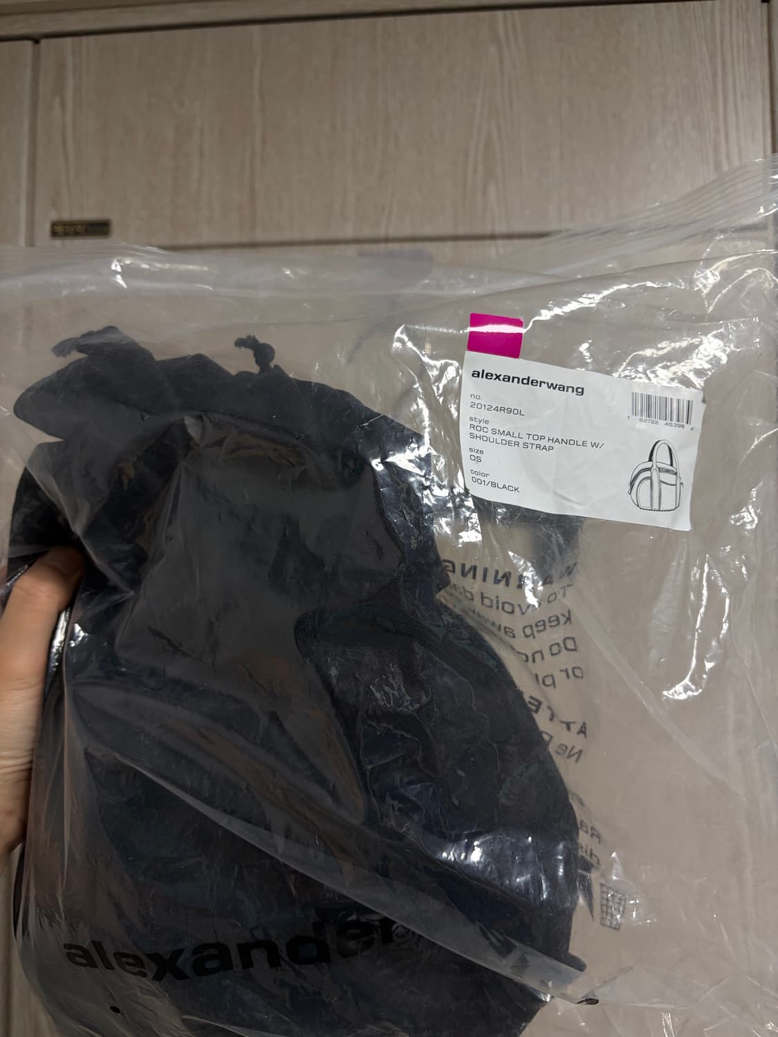 알렉산더왕 ROC 스몰 토트백 블랙 상품이미지5