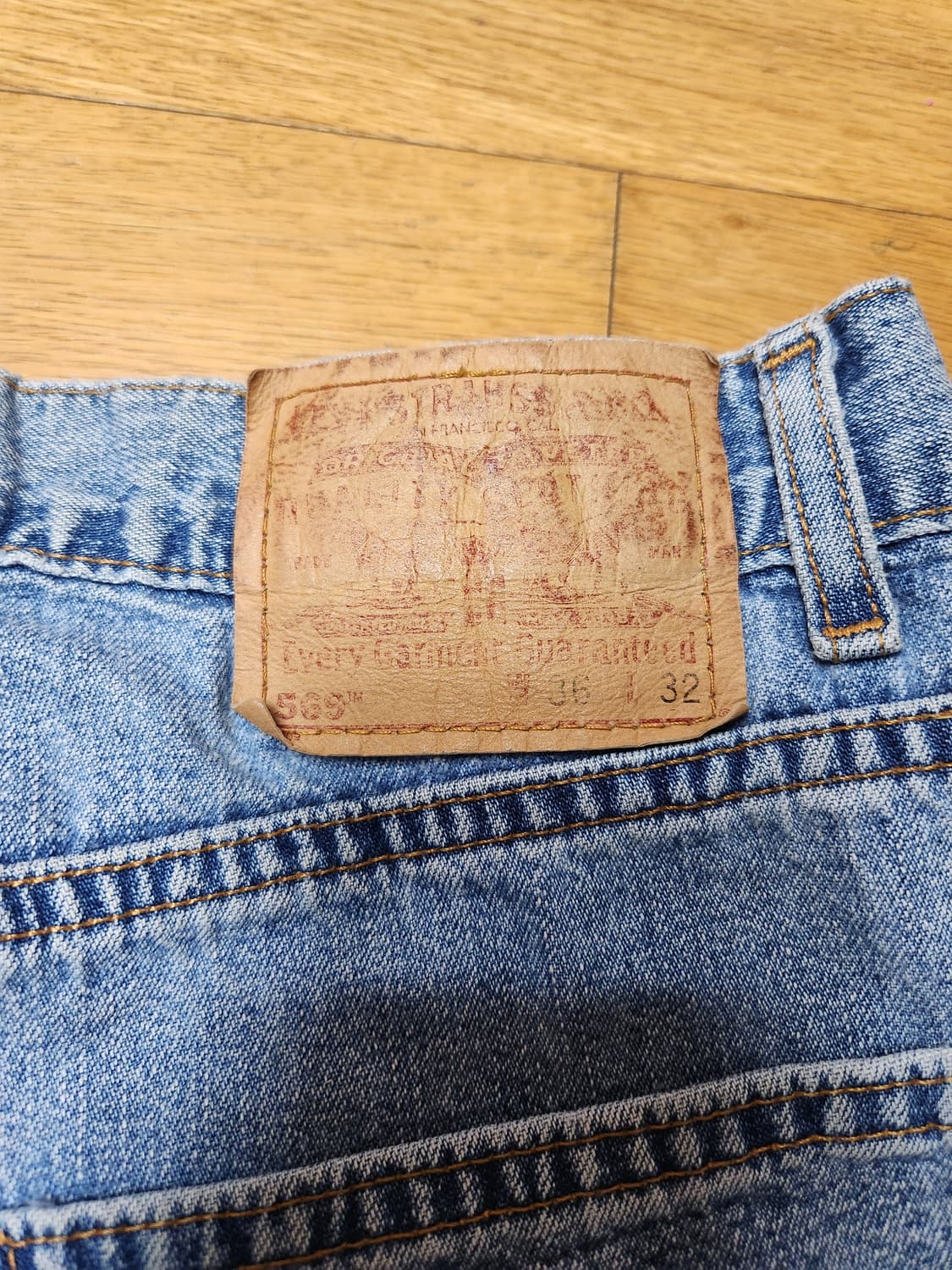 00s 리바이스 569 made in mexico 🇲🇽 36x30 상품이미지6