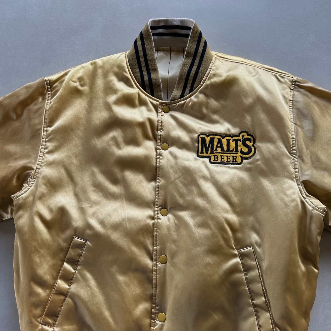 [L]산토리 멜츠 비어 리버시블 베이스볼 자켓 상품이미지6