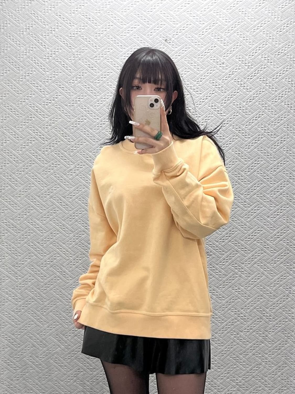 앤더슨벨 모던 캐주얼 빈티지 레트로 00's 맨투맨 L C10903 상품이미지2