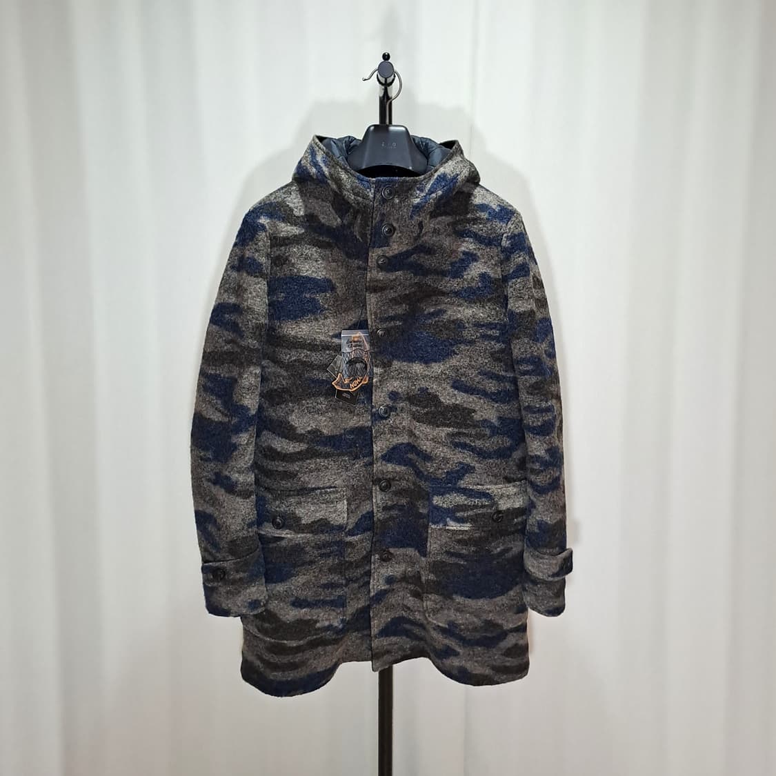 (새제품) 칼스헤이먼 룸버스 카모 후드 패딩코트 52 B289 상품이미지1