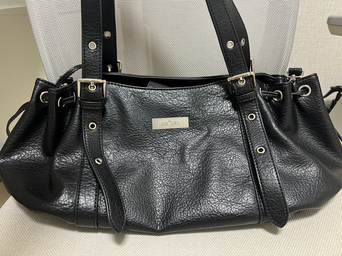 애즈온 가방 헤븐백 블랙 HEAVEN BAG  BLACK 상품이미지2